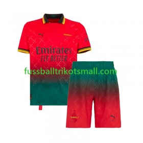 Fußballtrikots AC Mailand Torwart Kinder 2024-2025 Kurzarm Fourth trikot kaufen